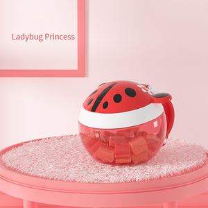 Nouveau pot à collation en plastique motif dessin animé, bol à collation scellé pour enfants, bol d'alimentation pour bébé, vente en gros immédiate - Product Image 4
