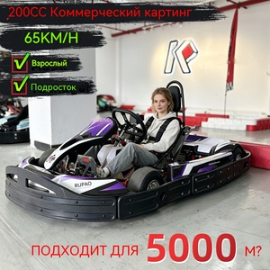 KUPAO MAX Go-Kart de Gasolina de 4 Tiempos y 200 CC, Monoplaza, para Adultos y Adolescentes, 65 KM/H, <span class=keywords><strong>Gocart</strong></span> de Gasolina, Rusia - Product Image 1
