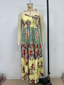 Robe Femme Nouveau Design Elégant Bohemian <span class=keywords><strong>Rhapsody</strong></span>: Robe Sundress à plusieurs niveaux Look élégant Taille Robes Sexy - Product Image 5