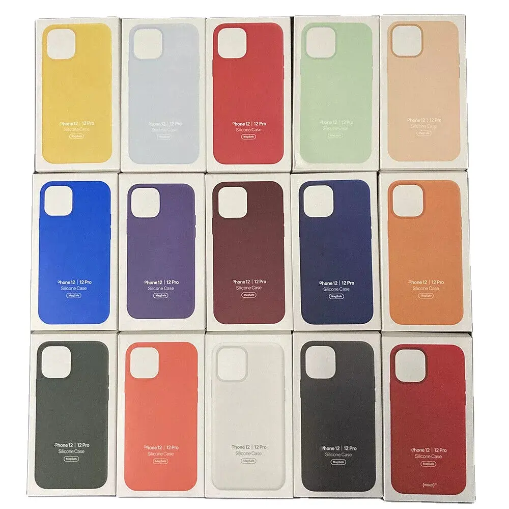 Magnetic Phone Case For iPhone Cases Original For iPhone15 Pro Max Waterproof Shockproof Silicone Phone Cases For iPhone14 13 12