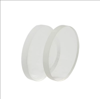 Lentille de protection laser en quartz importé, double revêtement bleu, 18*2mm, 1064nm, pièces de rechange légères