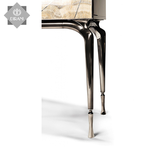 Americani di lusso console da tavolo albergo decorativo di legno d'epoca in acciaio console da tavolo <span class=keywords><strong>con</strong></span> cassetto - Product Image 2