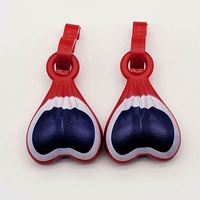 Vente chaude Creative chaussures écrous/boules de chaussures drôle nouveauté noix charme chaussures Clips pour la décoration