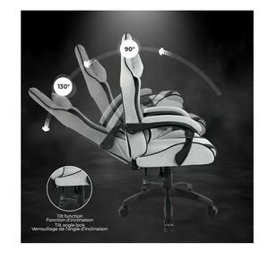 Nouvelle chaise de gaming style course avec accoudoirs articulés et coussin confortable <span class=keywords><strong>pour</strong></span> projets de cybercafés - Product Image 5