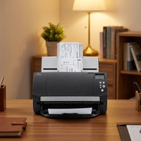 Scanner de documents A4 recto-verso FI-7160 pour papiers longs, 60 ppm, 120 ipm, CCD 600 dpi, USB 3.0