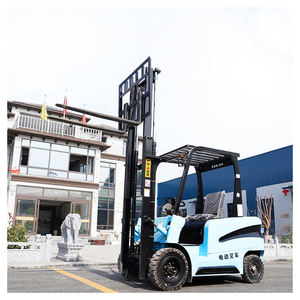 Manipulação De Caixa De Madeira 1 Ton 2 Ton 3 Ton Altura De Elevação 3-6 Metros Empilhadeira Palete De Madeira Empilhadeira Elétrica - Product Image 1