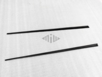Grilles d'aération latérales en fibre de carbone pour Ferrari Portofino M, style MSy, décoration de porte, ornement de voiture
