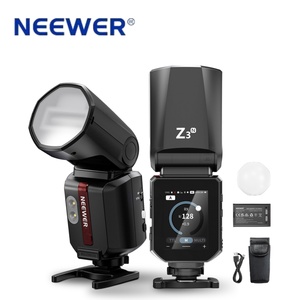 แฟลชลิเธียมไอออน3000mAh จาก neewer <span class=keywords><strong>Z3</strong></span>-N TTL สำหรับ <span class=keywords><strong>Nikon</strong></span> Hot Shoe mount กล้อง DSLR และกล้องมิเรอร์เลสรวมถึง softbox - Product Image 1