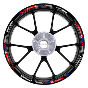 Autocollant de Jante de Moto Étanche, Bande de Roue 17 Pouces pour Honda Yamaha <span class=keywords><strong>Suzuki</strong></span>, Accessoire Universel - Product Image 4