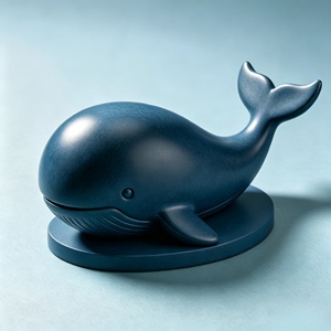 Oasis en las Profundidades Marinas: Admirando a <span class=keywords><strong>la</strong></span> Ballena Azul. Este adorno es tallado y fundido por Bozhiyi - Product Image 1