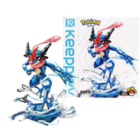 Bloques de Construcción Keeppley, Kit de Modelo de Animal, Regalo, Figura de Anime Ensamblada, Colección de Entrenadores de Elfos, Serie Mágica, Mini Figura de Ladrillo, Juguete para Niños