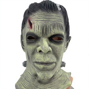 Máscara de Látex de <span class=keywords><strong>Frankenstein</strong></span> para Disfraz de Terror DIY, Ideal para Halloween, Venta Caliente Transfronteriza - Product Image 1