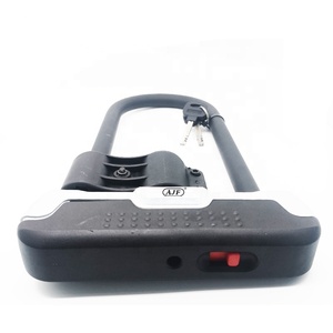 AJF <span class=keywords><strong>U</strong></span> Lock <span class=keywords><strong>avec</strong></span> Câble Fort Robuste Vélo <span class=keywords><strong>U</strong></span>-lock 18mm <span class=keywords><strong>U</strong></span> Manille Serrures Sécurisées <span class=keywords><strong>avec</strong></span> Robuste support de montage pour Vélo De Route - Product Image 4