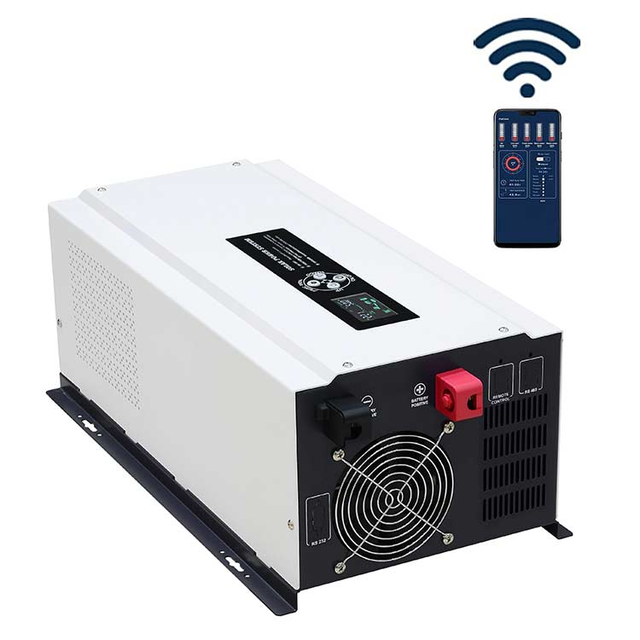 Factory High Quality 1kw 2kw 3kw 4kw 5kw 6kw 7kw Solar Power Inverter with Mppt Charge Controller Pure Sine Wave Solar Inverter