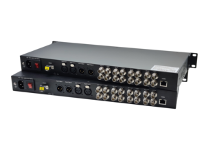 <span class=keywords><strong>Convertisseur</strong></span> Fibre Optique Bidirectionnel 4 Canaux 3G-SDI 1080P Niveau Broadcast pour Vidéo/Audio/Ethernet - Product Image 2