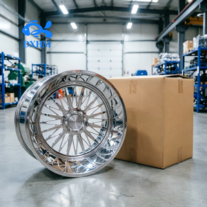 Rines Forjados Pulidos para Autos <span class=keywords><strong>de</strong></span> Pasajeros 8x5.5 8x6.5 8x170 20 22 24 26 Pulgadas, Rines Forjados para Ford, Land Rover, Dodge - Product Image 6