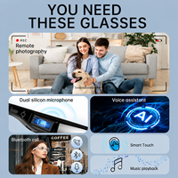 Gafas Inteligentes V6 Max 2026, Fotocromáticas con Protección UV, Traducción en Tiempo Real, Llamadas, Música, Control Remoto Móvil