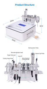 Diskon 20% Mesin Perawatan Wajah Mini 7 in 1 Skin Energy Activation Electroporation Mesotherapy Galvanic - Product Image 6