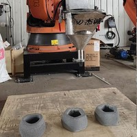 Robot d'impression 3D en béton industriel, imprimante 3D automatique pour la construction de maisons, solution personnalisée pour les murs