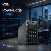 Servidor en Torre Dell PowerEdge T440 Original, Compatible con 8x3.5" 16x2.5" SAS SATA HDD PCIe 3.0, Listo para Enviar