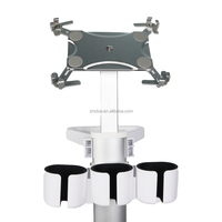 Chariot de scanner dentaire sans fil portable HGIH en alliage d'aluminium de haute qualité, 4 roulettes, multifonction, design moderne