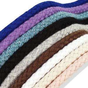 Weiyi — lacets en coton ronds et épais, chaussures de sport de qualité supérieure, disponible en plusieurs longueurs et couleurs, coloris Beige, AJ1, 8mm - Product Image 5