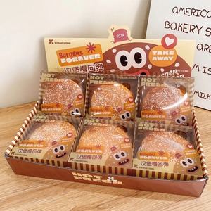 Juguete Blandito de Rebote Lento al por Mayor, Juguete de Plástico en Forma de Hamburguesa para Apretar, Suave y Húmedo, para Mayores de 14 Años - Product Image 2