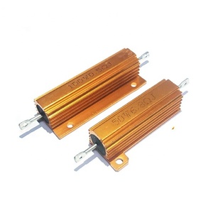 Résistance bobinée en aluminium, boîtier métallique, <span class=keywords><strong>50W</strong></span> 100W 0.01R~100K 1 3 4 6 <span class=keywords><strong>8</strong></span> 10 20 200 500 1K 10K Ohm RX24 - Product Image 3