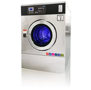 combination coin car wash token coin clothes washer dryer for commercial used for sale