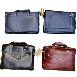 Bolso de Cuero Genuino al por Mayor con Logotipo Personalizado Impreso a Color, Diseño de Caramelo, Antirrobo, Impermeable, Vintage, de Moda, con Botón de Trabajo - Product Image 6