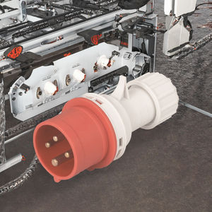 ปลั๊กไฟอุตสาหกรรมคุณภาพสูง 32A 400V IP44 ทองเหลือง CEE/IEC60309-2 พร้อมช่องเสียบ 5 ช่องสำหรับระบบไฟฟ้า - Product Image 3