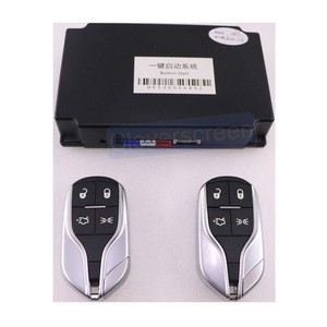 Keyless bắt đầu phụ kiện xe hơi điều khiển từ xa thông minh động cơ bắt đầu ABS chìa khóa xe của điện thoại trực tuyến cho MASERATI GT quattroporte Ghibli - Product Image 1