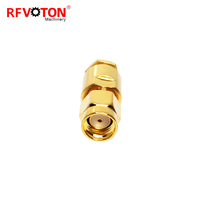Factory Supply Reverse Polarity RP Sma Male Plug Mount Rg58 Cable Rf Coaxial (Rf) Coax Connector Conversion in Stock Copper