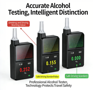 AECTEC H3 Pro Hochpräziser <span class=keywords><strong>UK</strong></span> Dart IPS Sensor Elektrochemischer Alkoholtester mit 0-Sekunden-Start und 2000 Datenspeicherung - Product Image 2