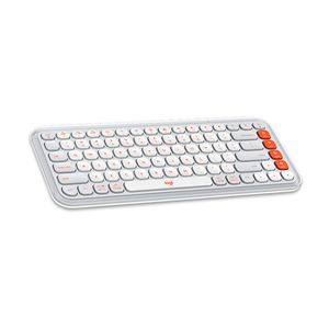 Clavier sans fil Logitech POP ICON Keys Rose, saisie confortable, touches programmables, compatible avec jusqu'à 3 appareils - Product Image 5