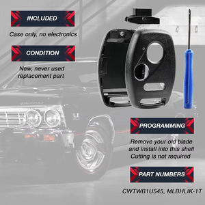 3-кнопочный пульт дистанционного управления и клавиатура (ABS черный) для Accord/Civic/CR-V/Fit/Odyssey/<span class=keywords><strong>Pilot</strong></span>/Ridgeline/CR-Z - Product Image 3