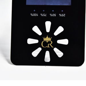 لوحة أمامية من الأكريليك الشفاف مخصصة 1-5 مع طباعة حريرية - Product Image 3