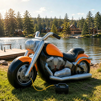 Fournisseur d'usine : Modèle de moto gonflable publicitaire pour la décoration de centres commerciaux, moto gonflable pour la promotion de marque