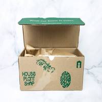 Boîte d'expédition durable pour livres, en carton ondulé, pour l'emballage de bandes dessinées et de magazines