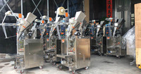 Machine d'emballage automatique de poudre à petite dose, à haute précision, contrôlée par PLC, avec tarière inclinée pour le comptage, pour sacs/pochettes alimentaires et chimiques