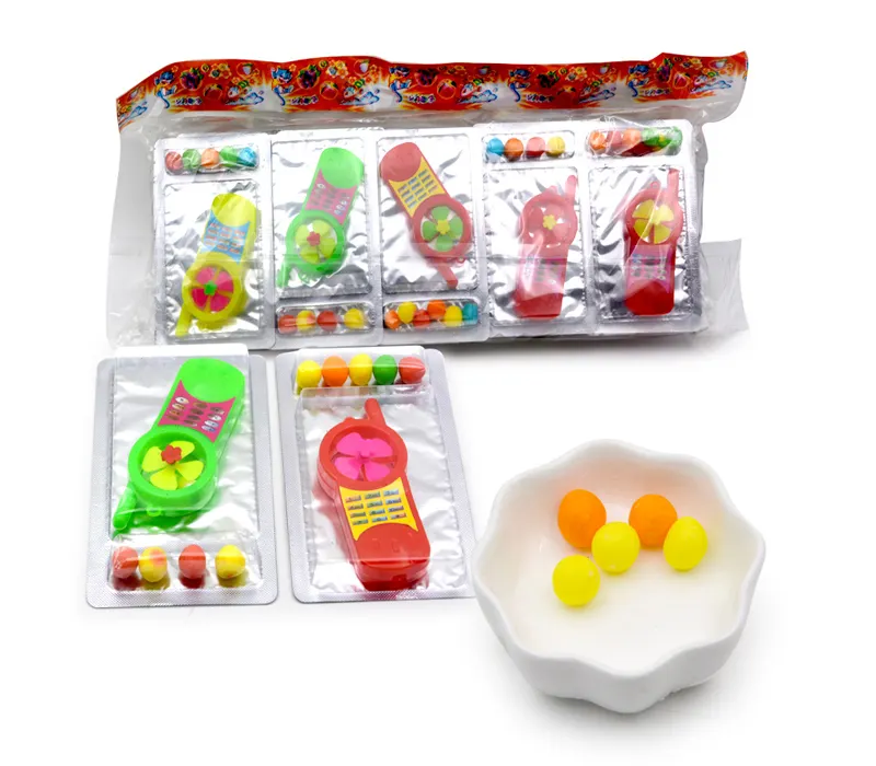 Candies toy wholesale halal sweets phone shape toy candy