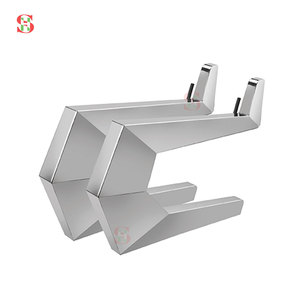 Accesorios para Muebles de Salón, Piezas de Repuesto para Silla de Barbería, Reposabrazos de Acero Inoxidable para Sillas de Peluquería, Reposabrazos para Estilistas de Barbería - Product Image 1