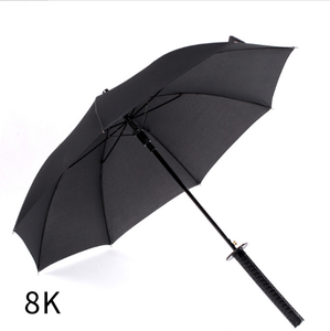 Paraguas de katana con mango de <span class=keywords><strong>espada</strong></span> samurái, golf compacto tradicional japonés, venta al por mayor - Product Image 6