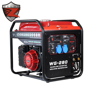 CE Certified 5.0KW Portable Welding Generator 220v 50hz <b>Gasoline</b> Generators 280amp <b>Gasoline</b> - Product Image 3
