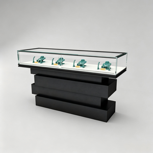 In-Stock Eco-Friendly LED Stainless Steel Glass Jewelry & Watch Display <b>Cabinet</b> One-Stop Store Fit-Out Solution - Product Image 4
