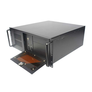 <span class=keywords><strong>4u</strong></span> servidor negro chasis de montaje en rack de caso de la industria corto caso <span class=keywords><strong>4u</strong></span> - Product Image 6