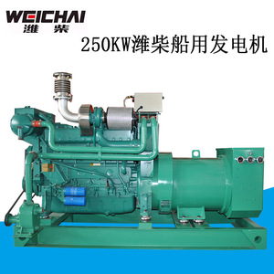 Generador Diésel Jiangsu Wantai de 250kW, 230/400V, 50Hz, 1500Rpm, Módulo Digital, Uso Marino - Product Image 4