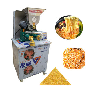 Extrudeuse de vermicelles au <span class=keywords><strong>chocolat</strong></span> New York faisant la machine machines de fabrication de pâtes nouilles pressage de machine de fabrication instantanée - Product Image 6