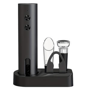 Sacacorchos eléctrico Temu, tipo C, recargable, juego de abridor de botellas para decantador de vino - Product Image 1