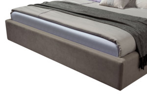 Lit king-size inclinable de luxe moderne de conception italienne, meubles en bois simple et double rembourrés, contreplaqué, cuir, <span class=keywords><strong>chambre</strong></span> à coucher - Product Image 4